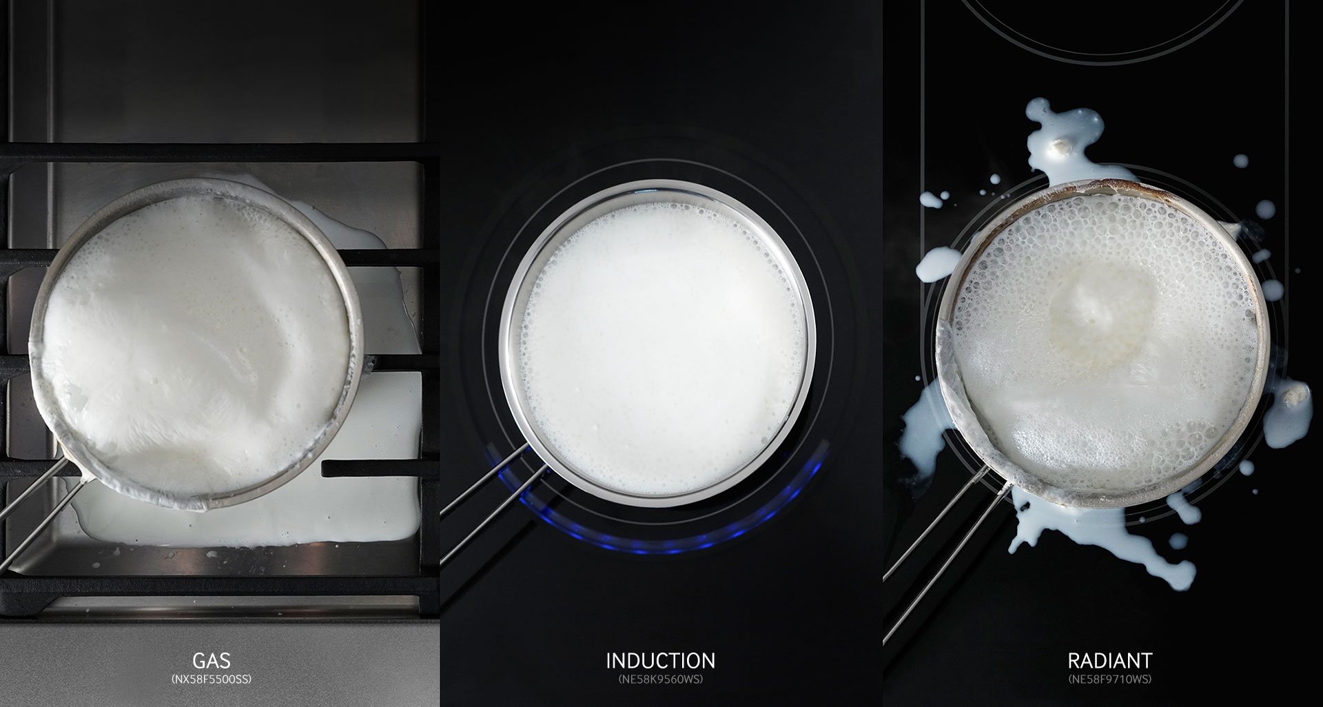 NE63T8911SS Samsung 30 Inch Smart Induction Range with Convection and Air Fry - 6.3 cu. ft. Stainless Steel-13