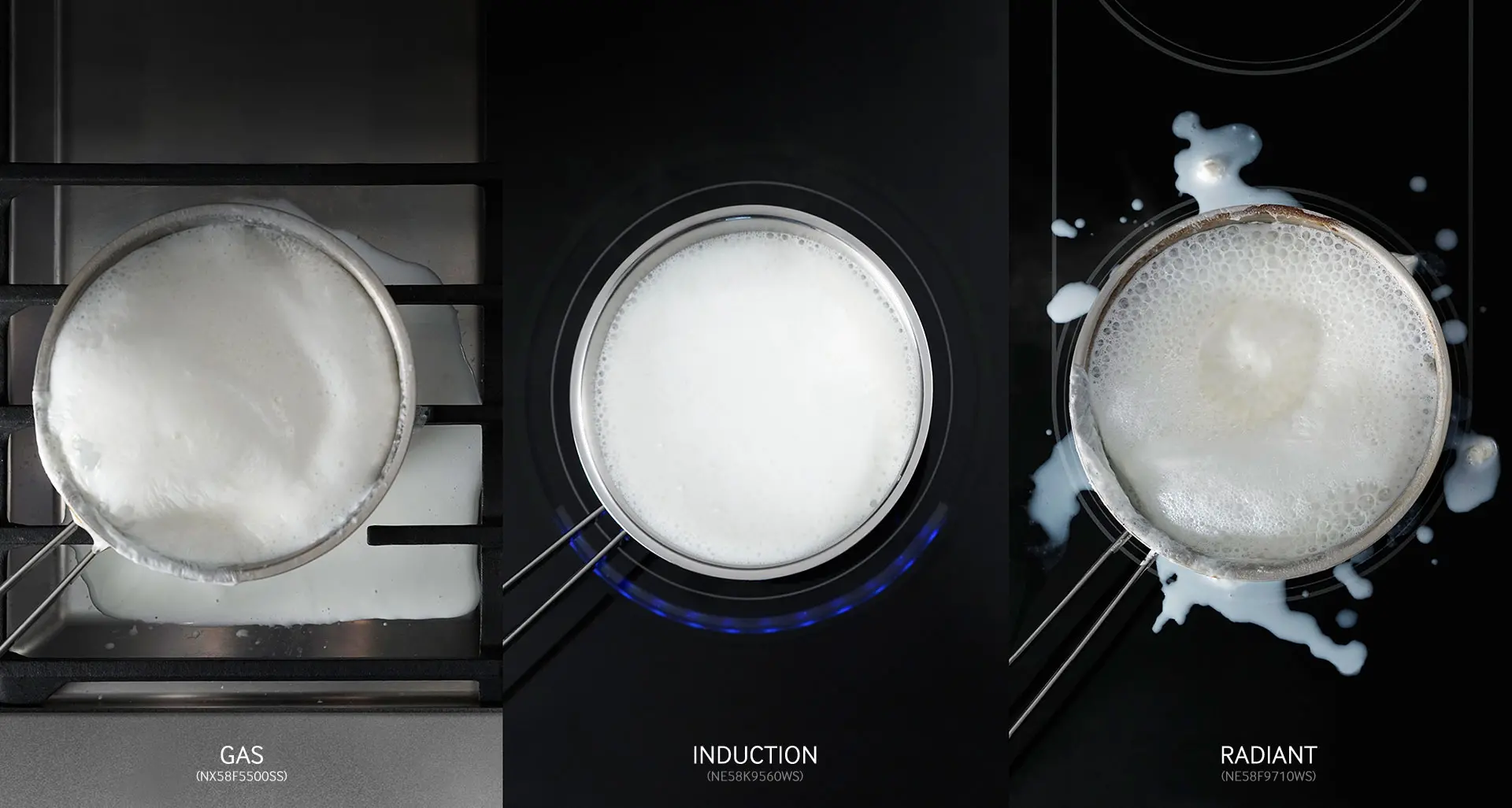 NE63T8911SS Samsung 30 Inch Smart Induction Range with Convection and Air Fry - 6.3 cu. ft. Stainless Steel-13