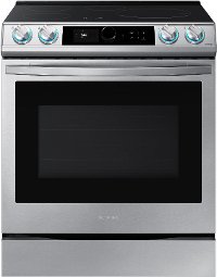 NE63T8911SS Samsung 30 Inch Smart Induction Range with Convection and Air Fry - 6.3 cu. ft. Stainless Steel