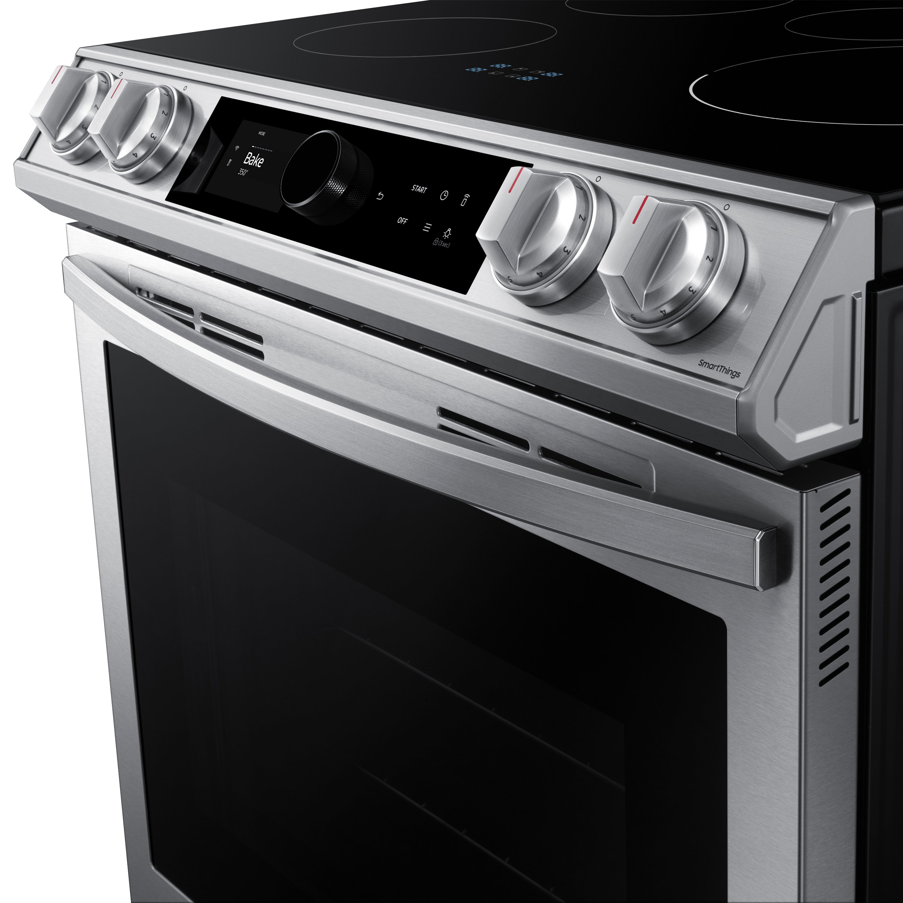 NE63T8911SS Samsung 30 Inch Smart Induction Range with Convection and Air Fry - 6.3 cu. ft. Stainless Steel-3
