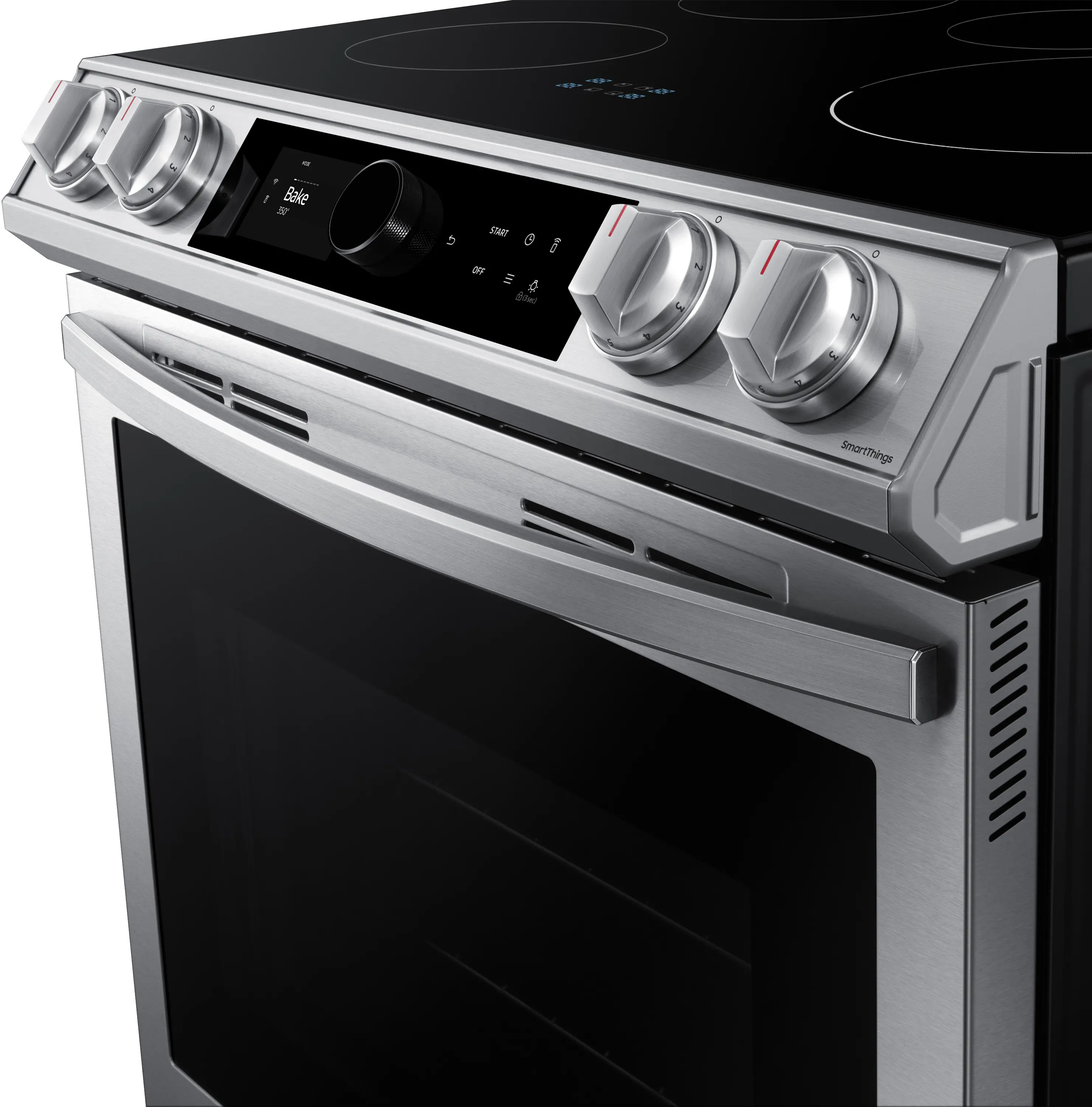NE63T8911SS Samsung 30 Inch Smart Induction Range with Convection and Air Fry - 6.3 cu. ft. Stainless Steel-3