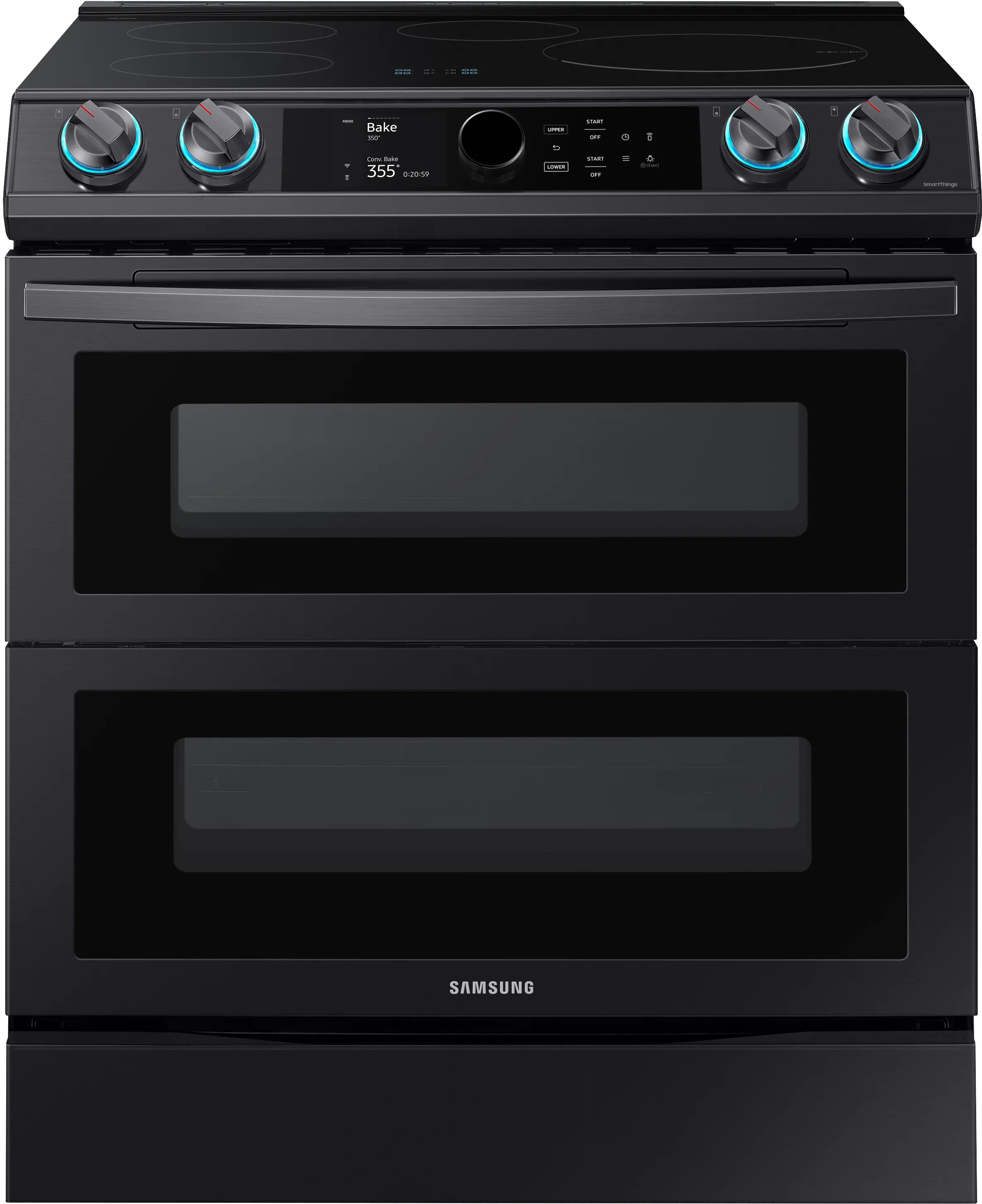 NE63T8951SG Samsung Smart Induction Range - Black Stainless Steel-1