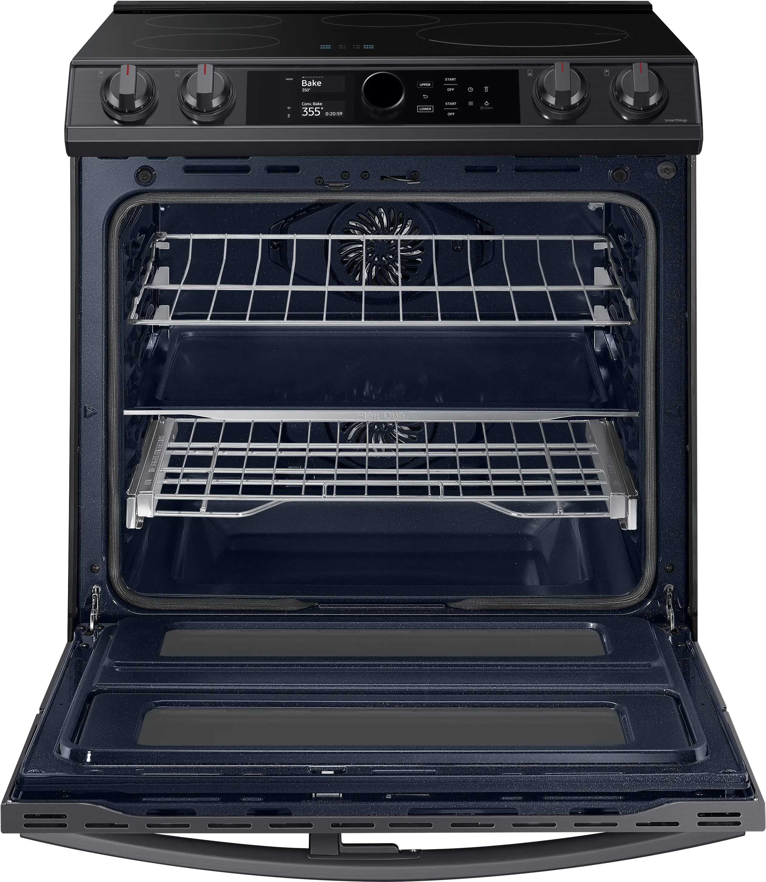 NE63T8951SG Samsung Smart Induction Range - Black Stainless Steel-2