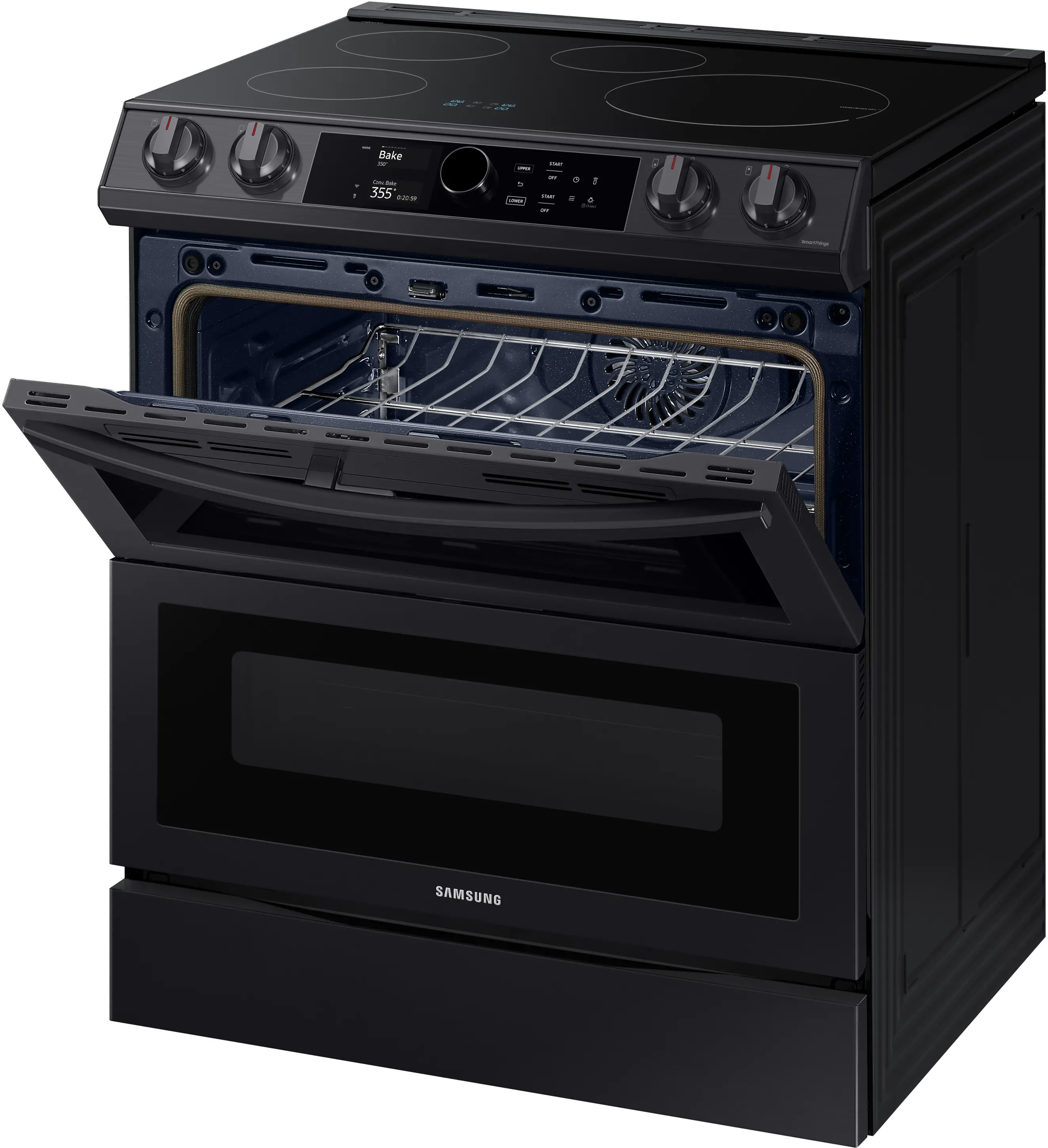 NE63T8951SG Samsung Smart Induction Range - Black Stainless Steel-6