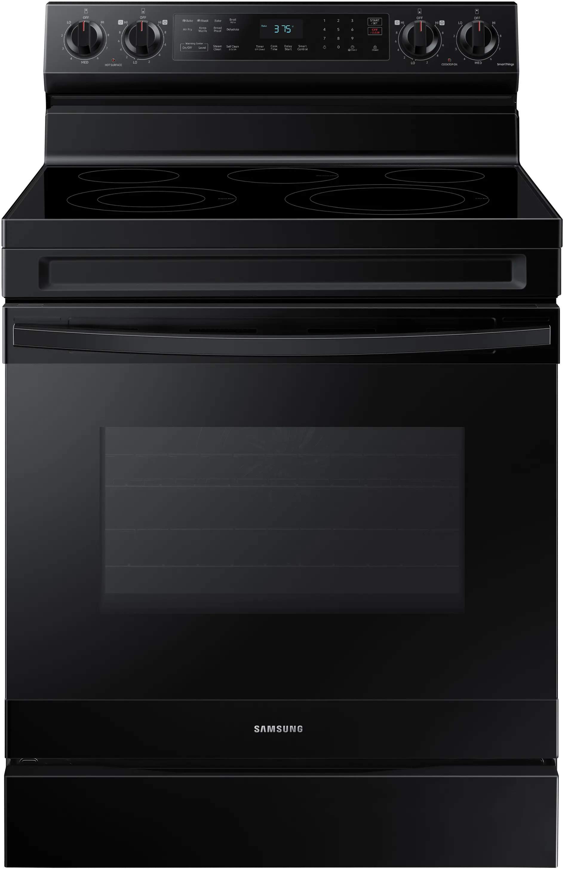 NE63A6511SB Samsung 6.3 cu ft Electric Range - Black-1