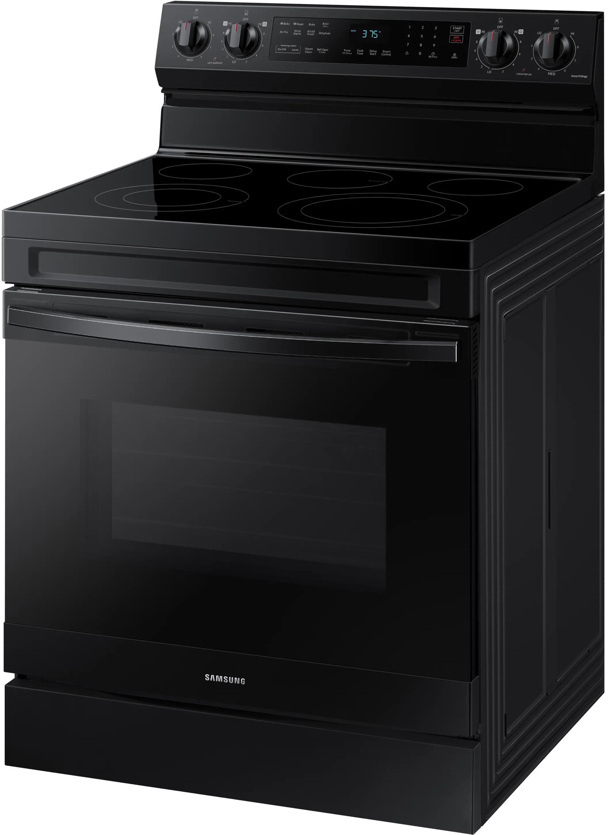 NE63A6511SB Samsung 6.3 cu ft Electric Range - Black-3