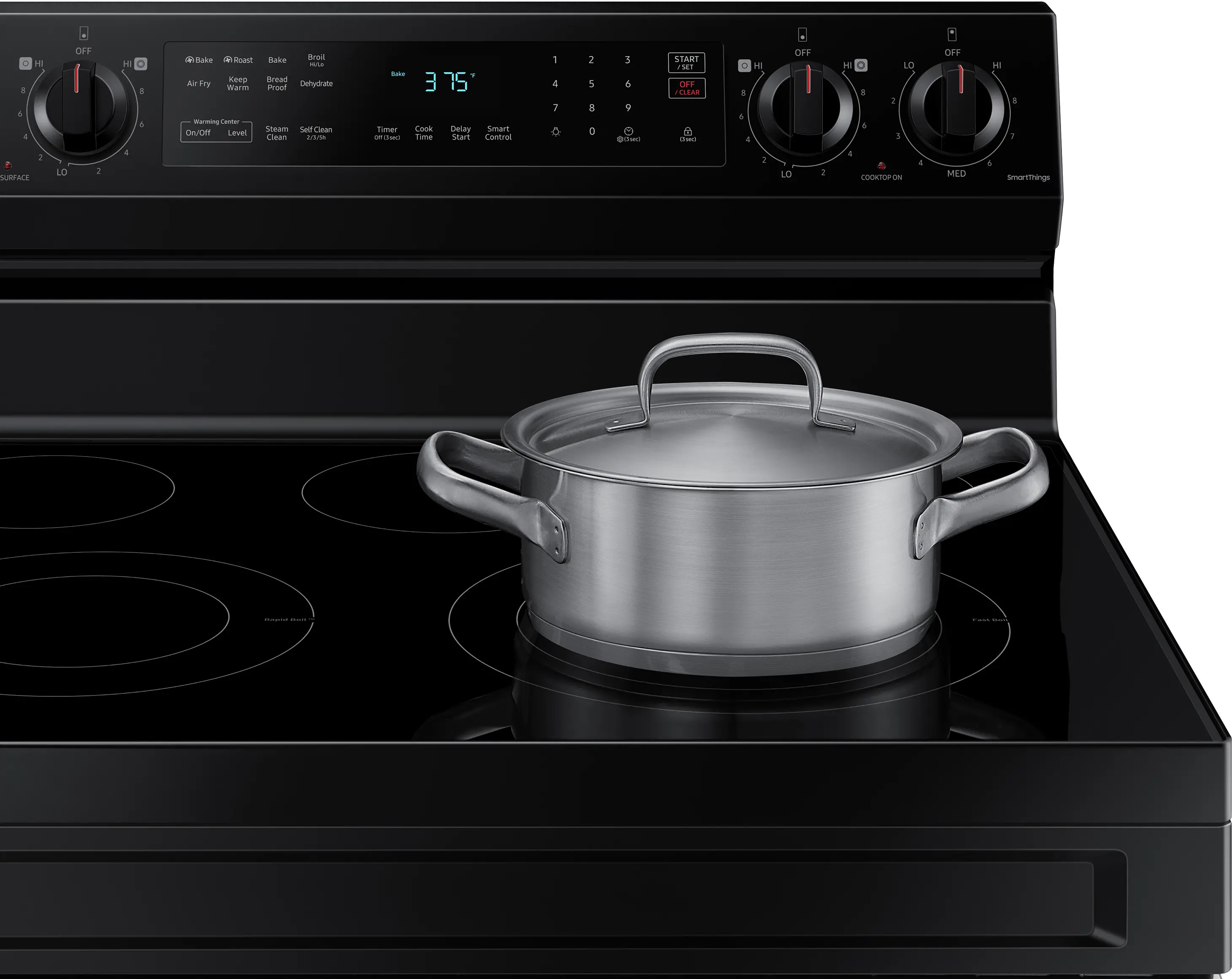 NE63A6511SB Samsung 6.3 cu ft Electric Range - Black-5
