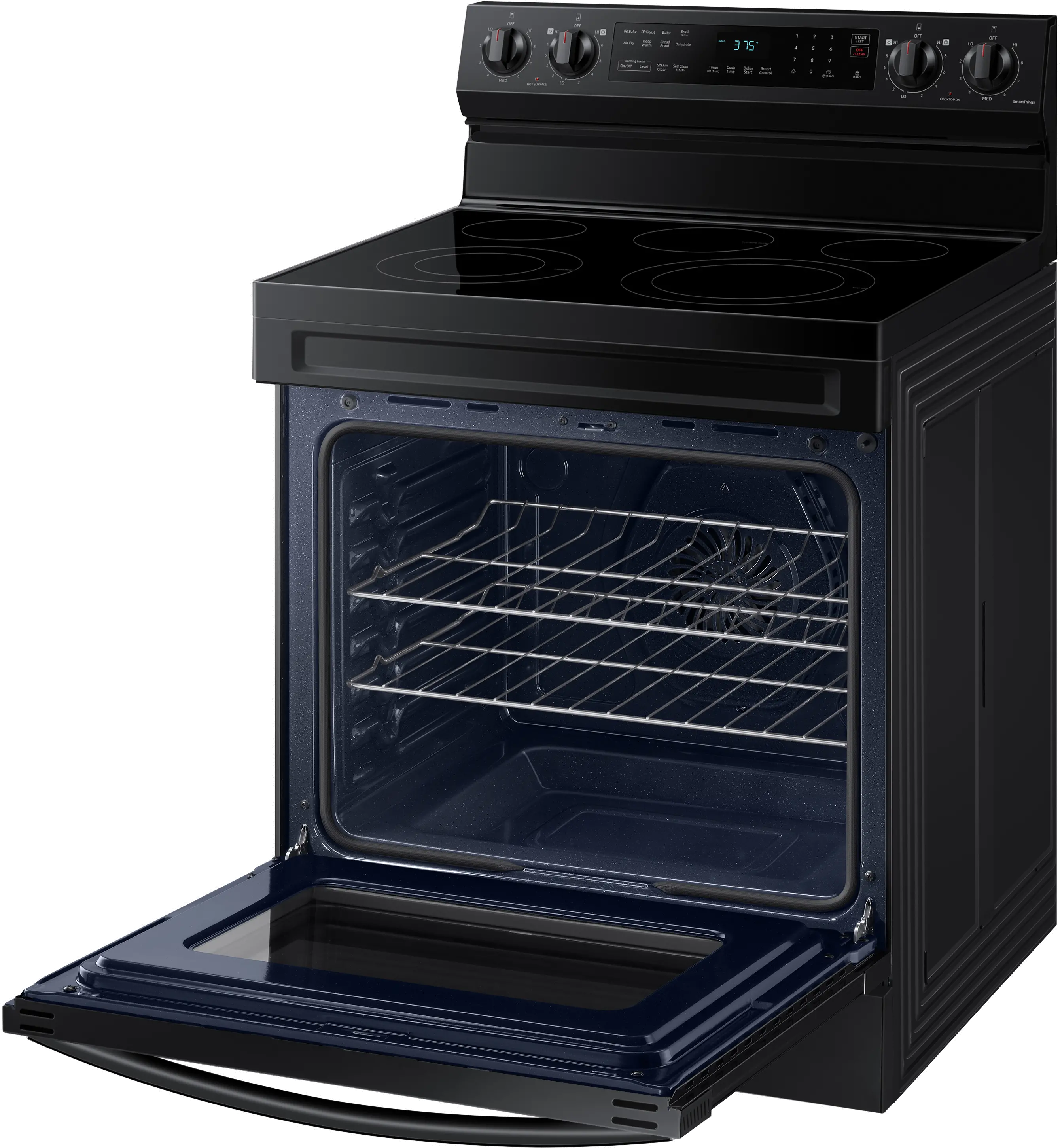 NE63A6511SB Samsung 6.3 cu ft Electric Range - Black-8