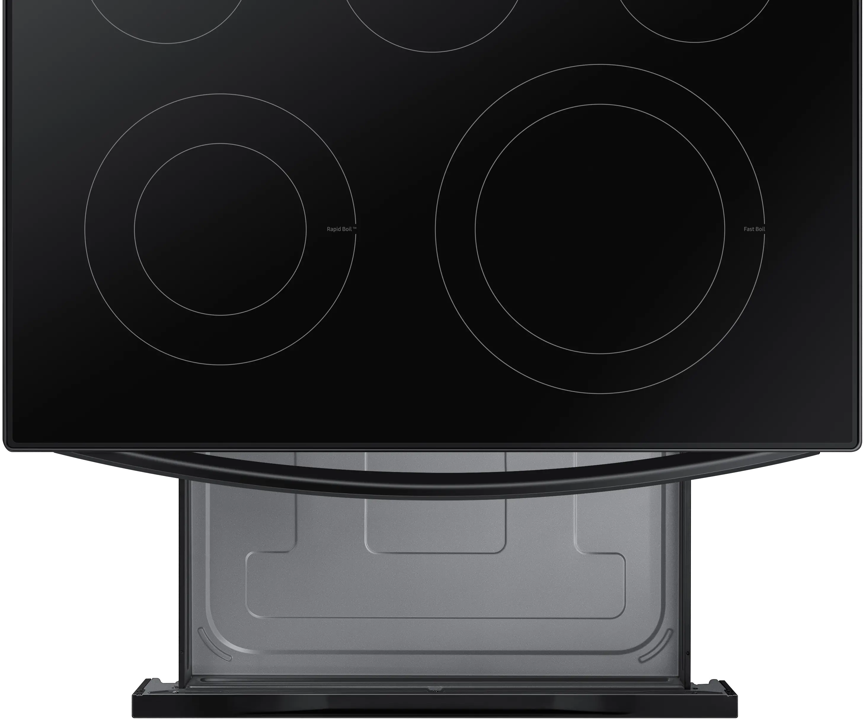 NE63A6511SB Samsung 6.3 cu ft Electric Range - Black-9