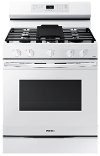 NX60A6511SW Samsung Gas Range with Air Fry and Smart Features - 30-Inch, 6 cu. ft. White