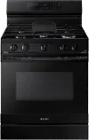 NX60A6511SB Samsung 6 cu ft Gas Range - Black