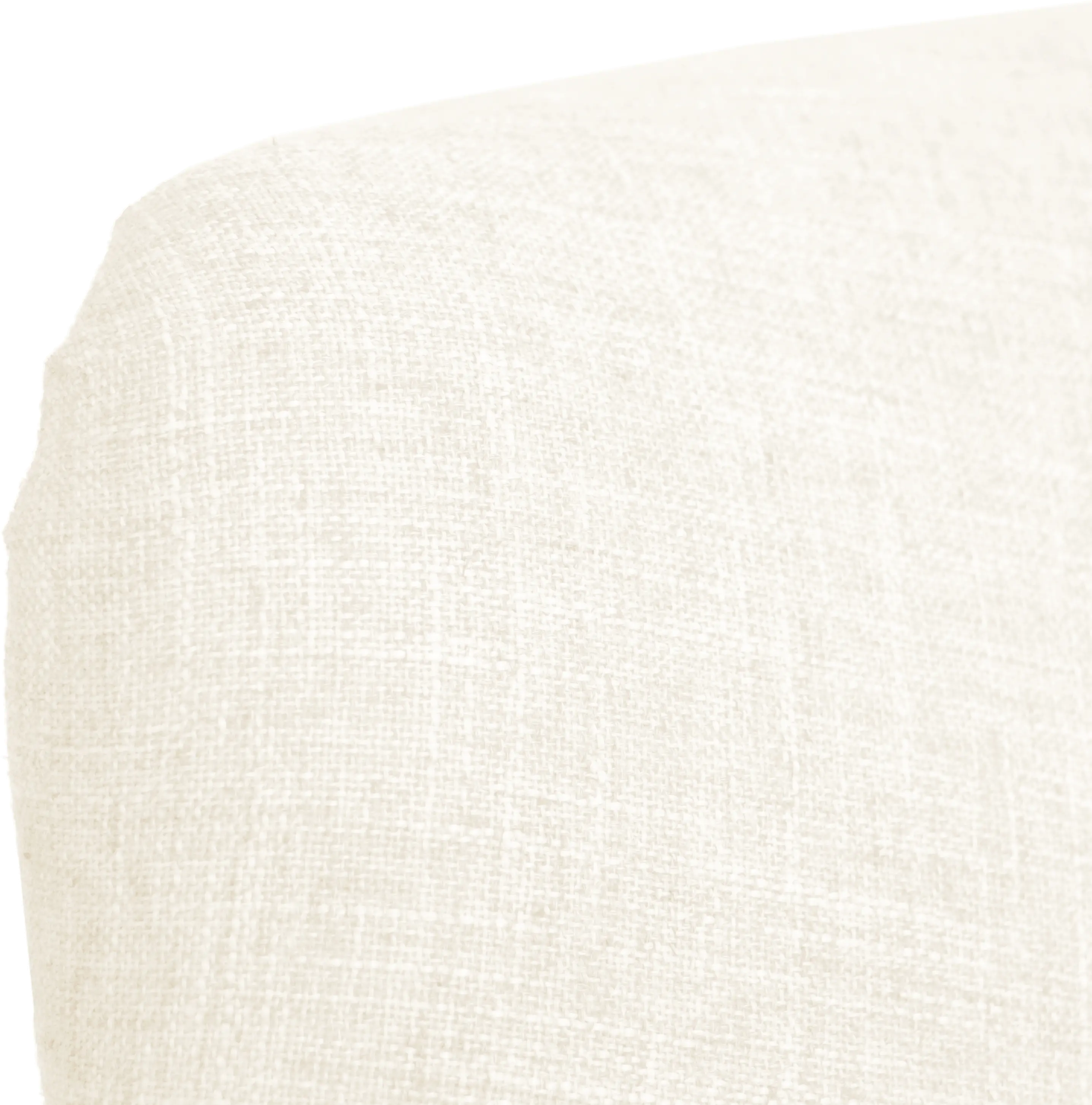 9806ZMWHT Modern White Curved Loveseat-7