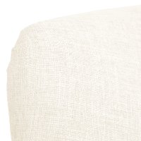 9806ZMWHT Modern White Curved Loveseat-7