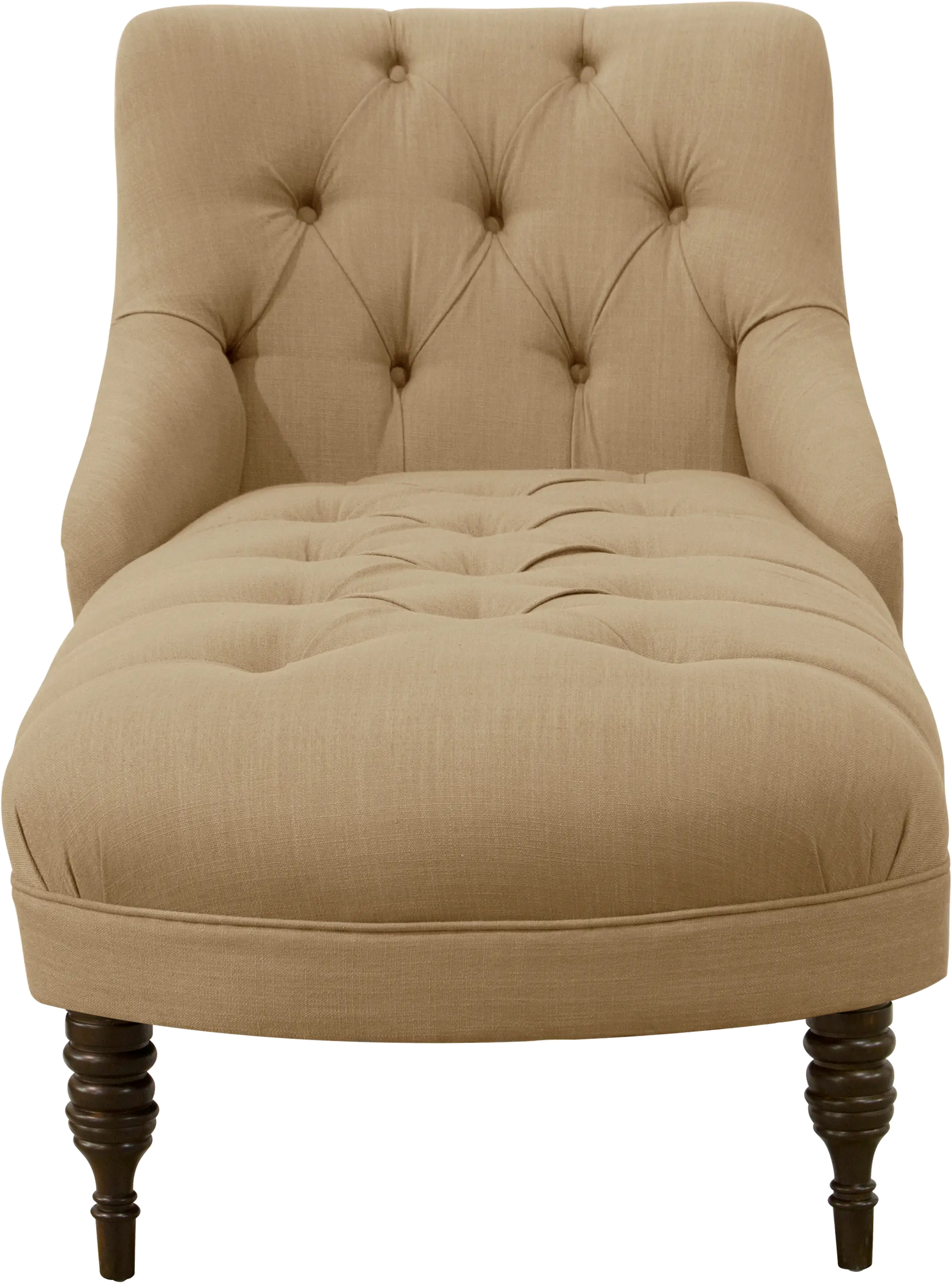 3606LNNSND Sandstone Tan Tufted Settee-2