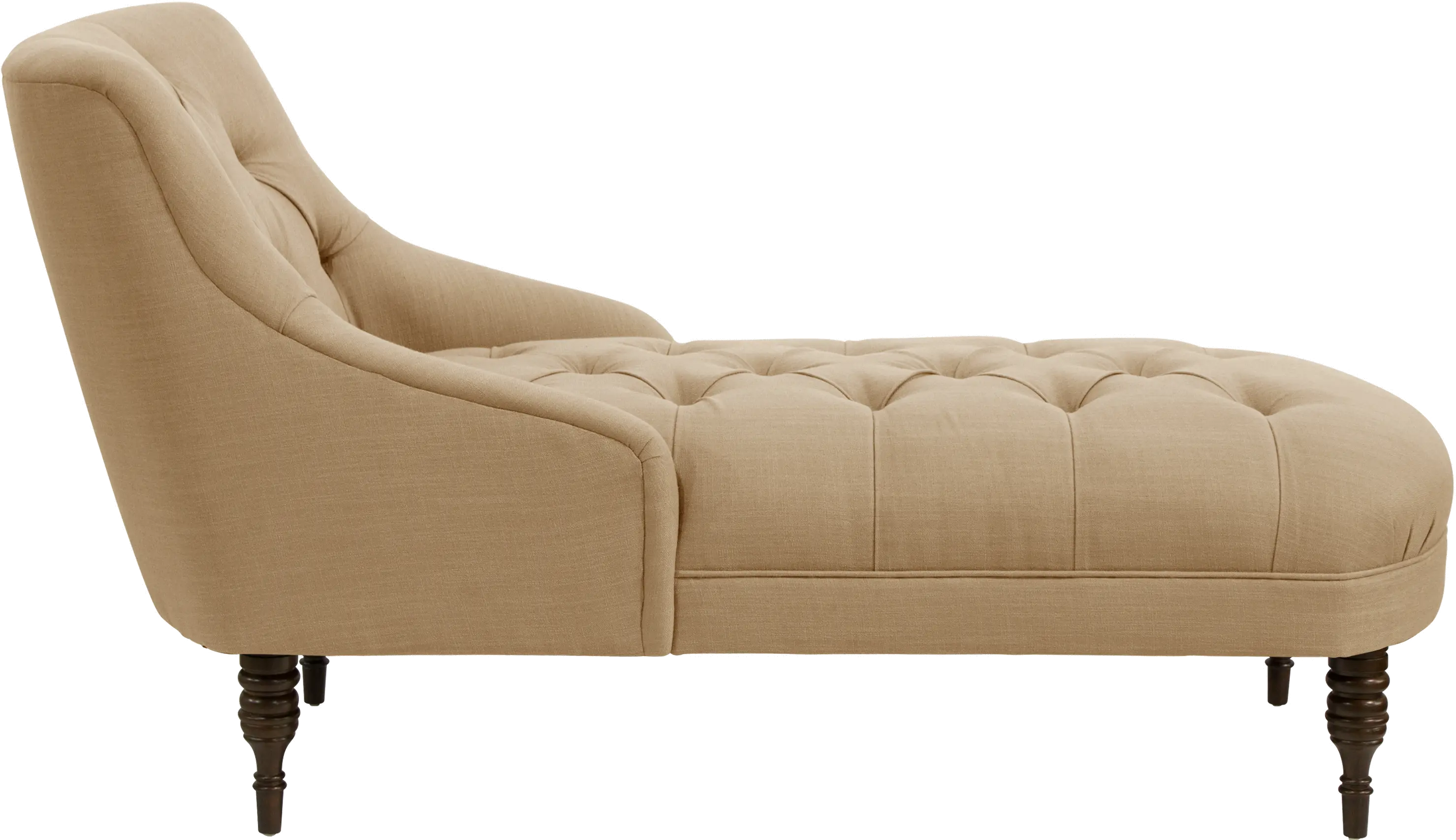 3606LNNSND Sandstone Tan Tufted Settee-3