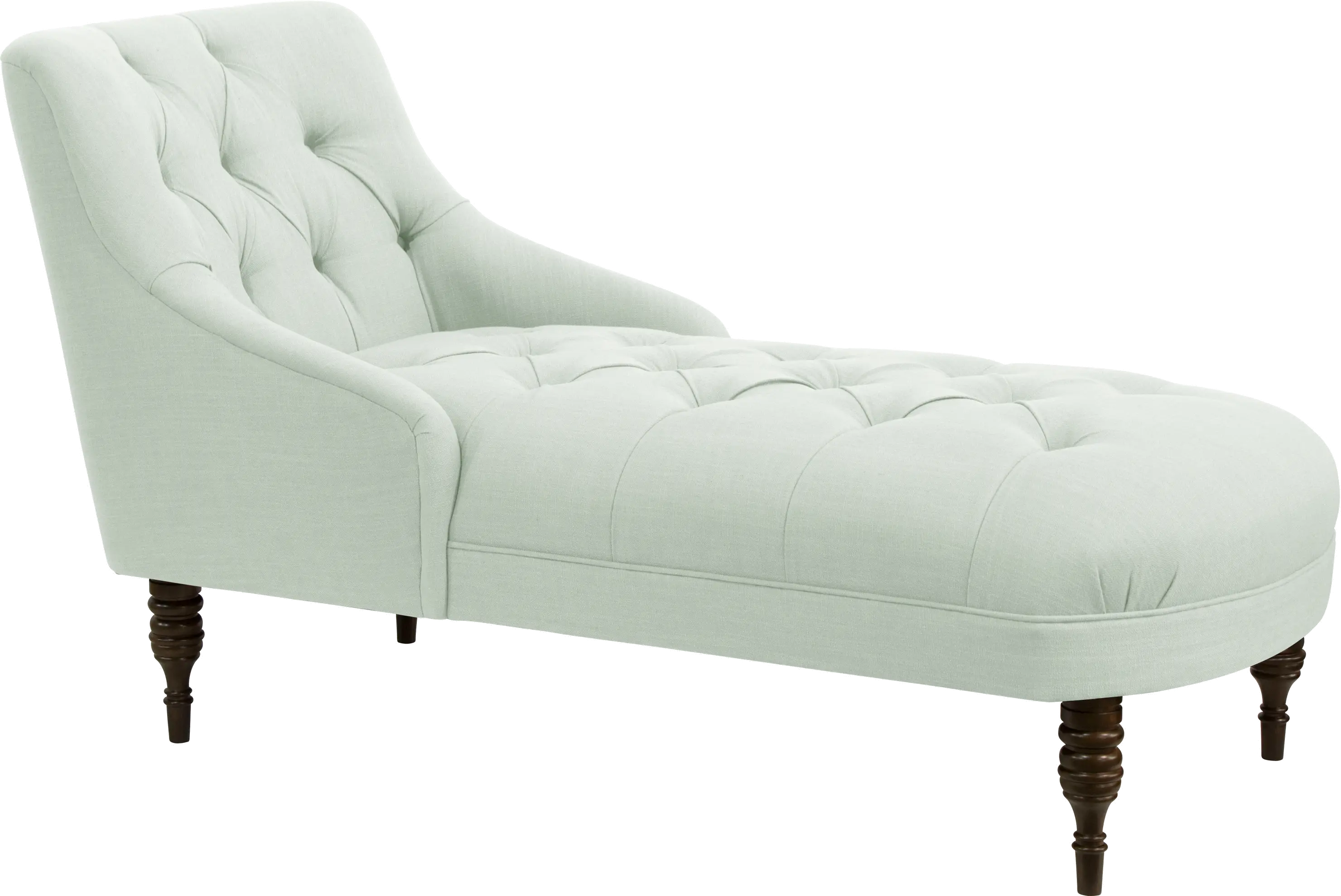 3606LNNSWDBL Swedish Blue Tufted Settee-1