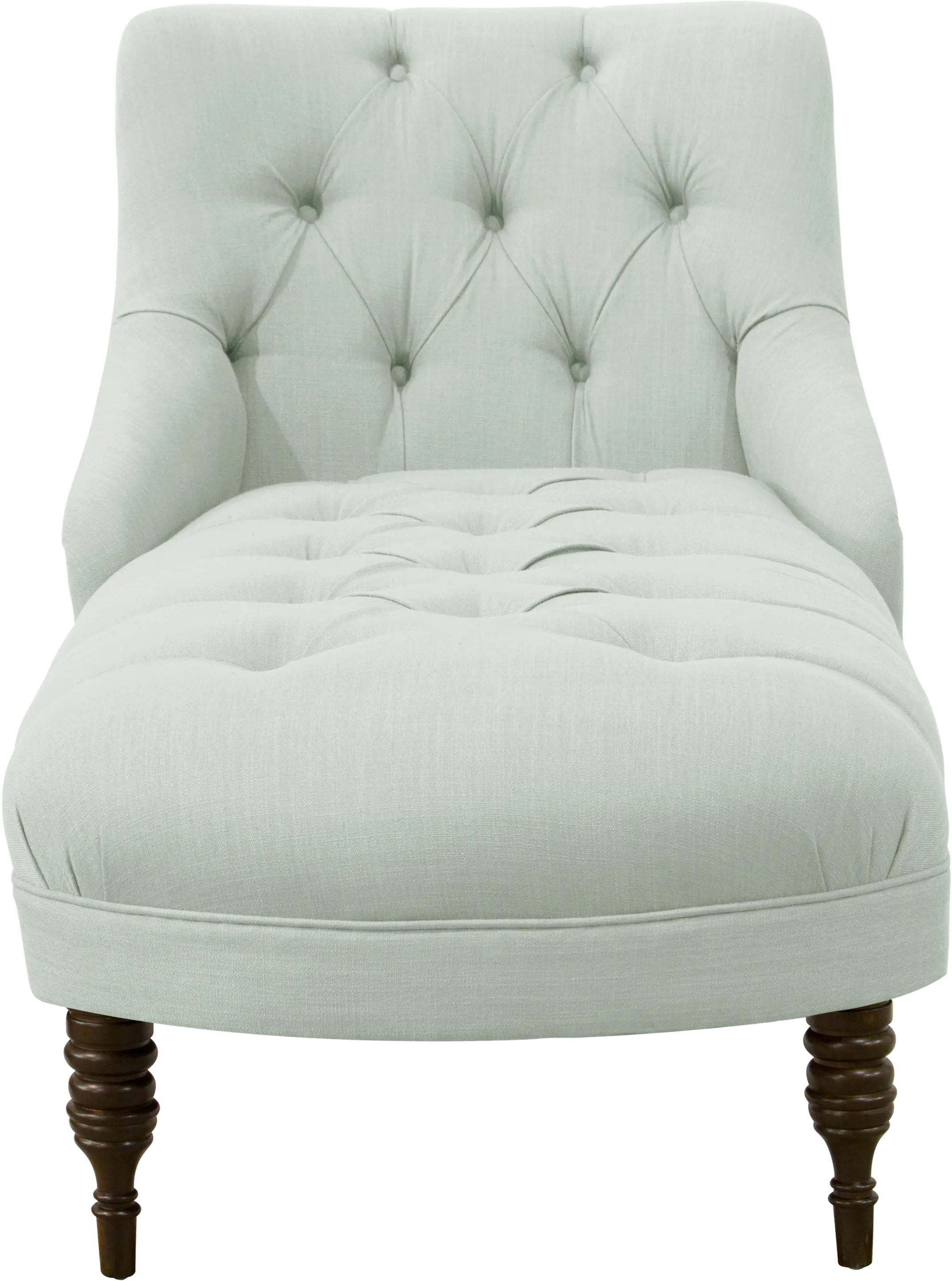 3606LNNSWDBL Swedish Blue Tufted Settee-2