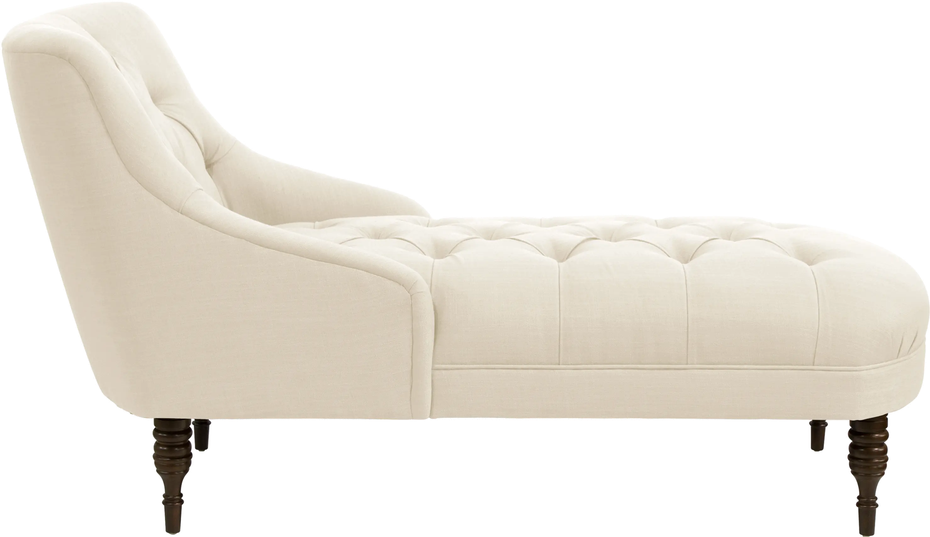 3606LNNTLC White Tufted Settee-1