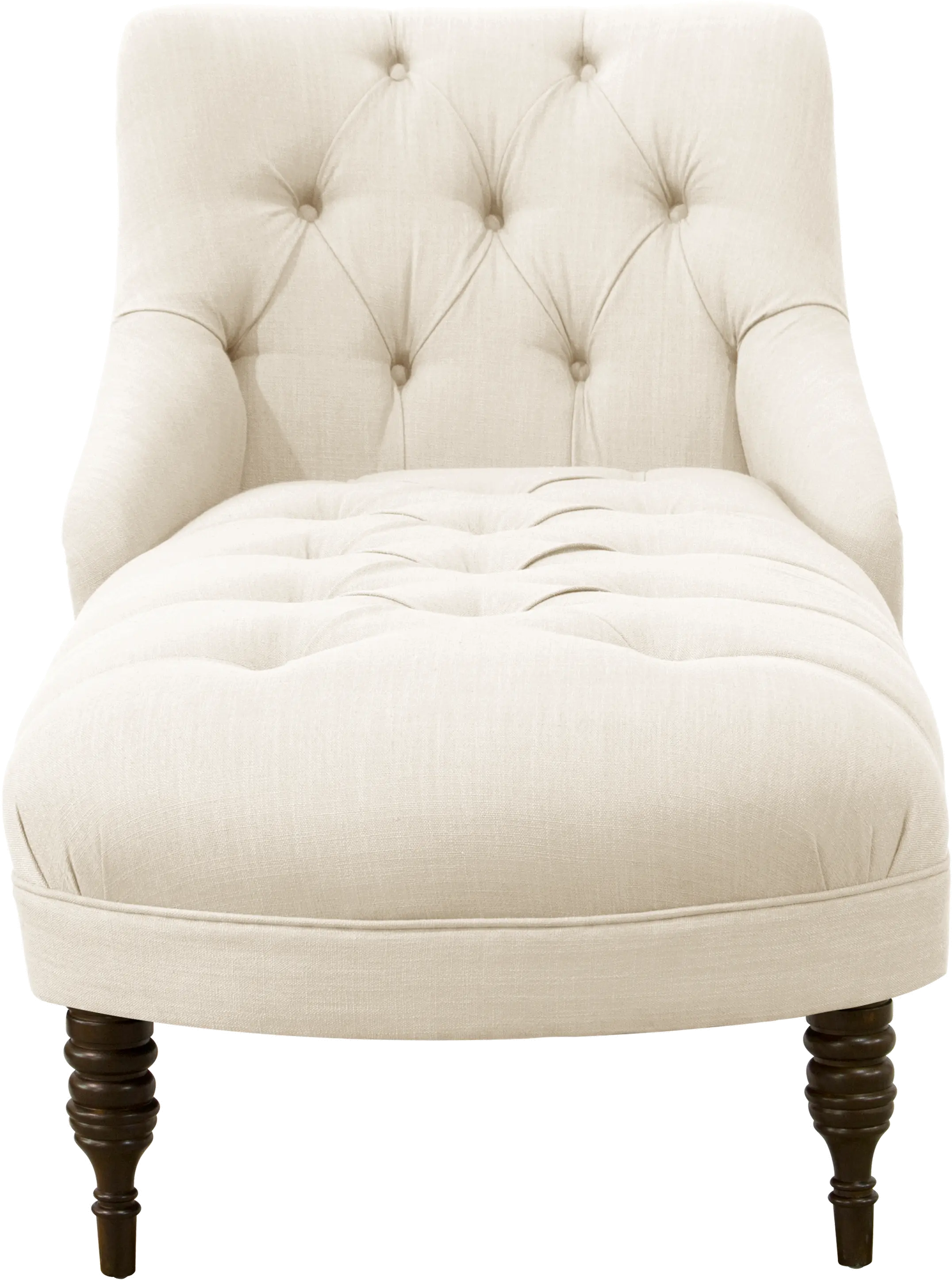 3606LNNTLC White Tufted Settee-2