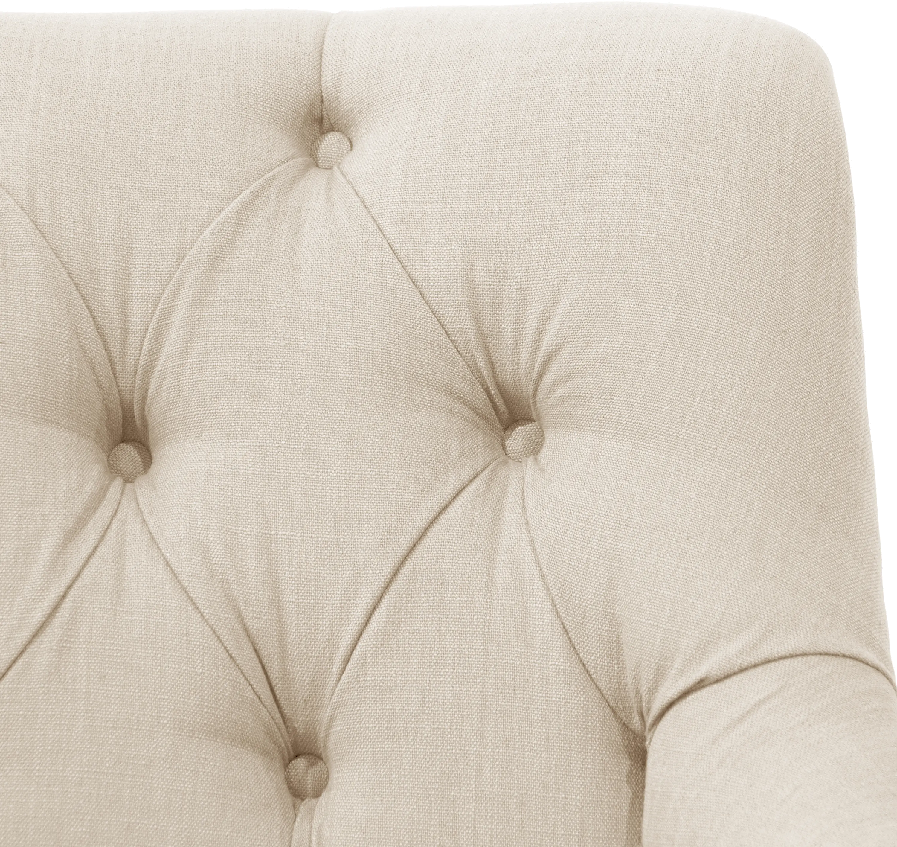 3606LNNTLC White Tufted Settee-3