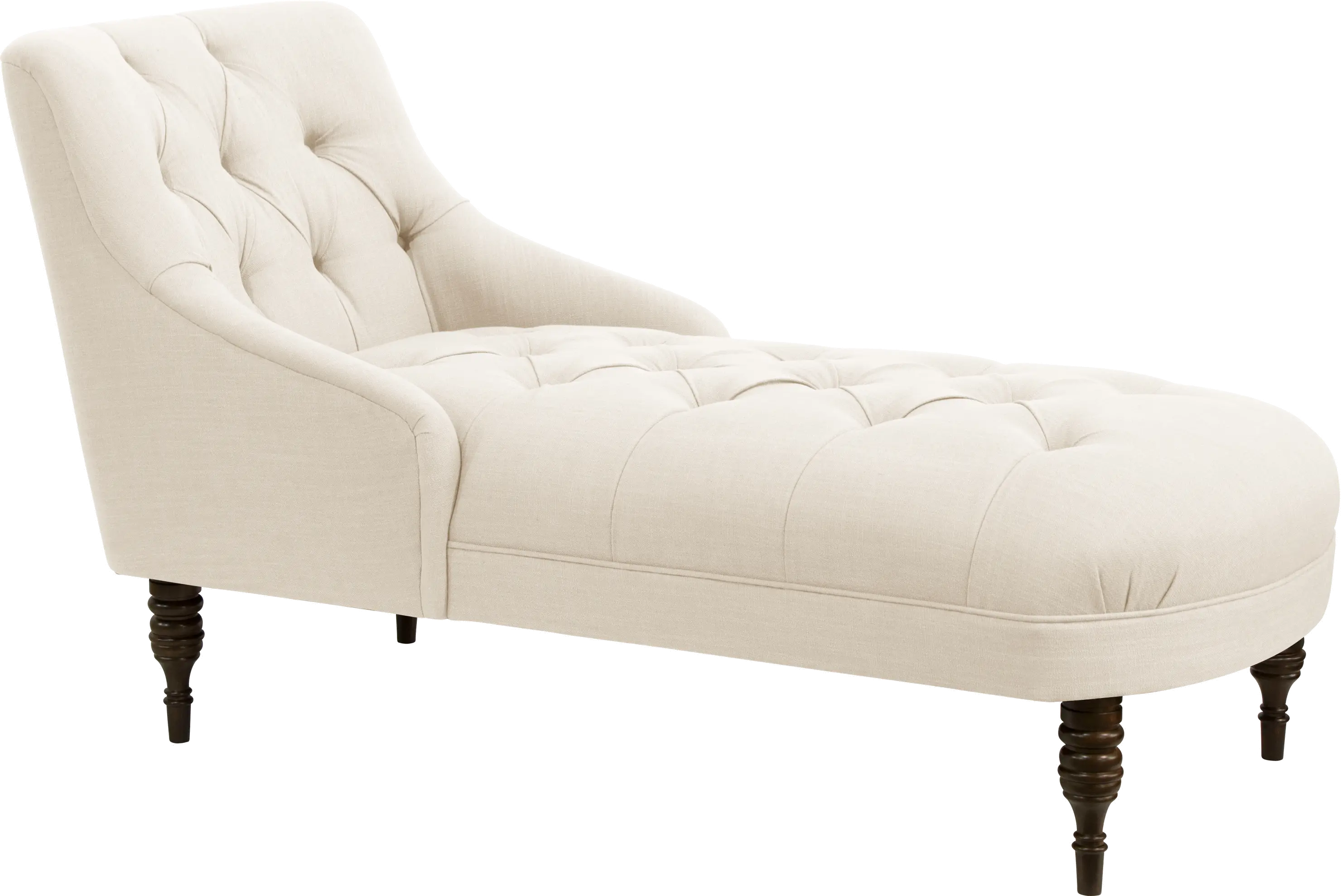 3606LNNTLC White Tufted Settee-6