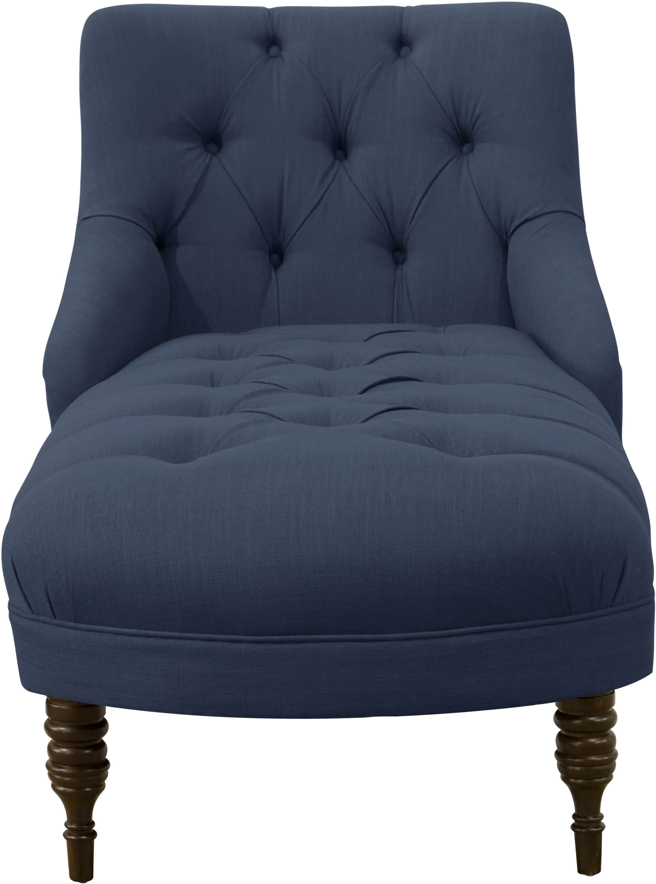 3606LNNNV Navy Tufted Settee-2