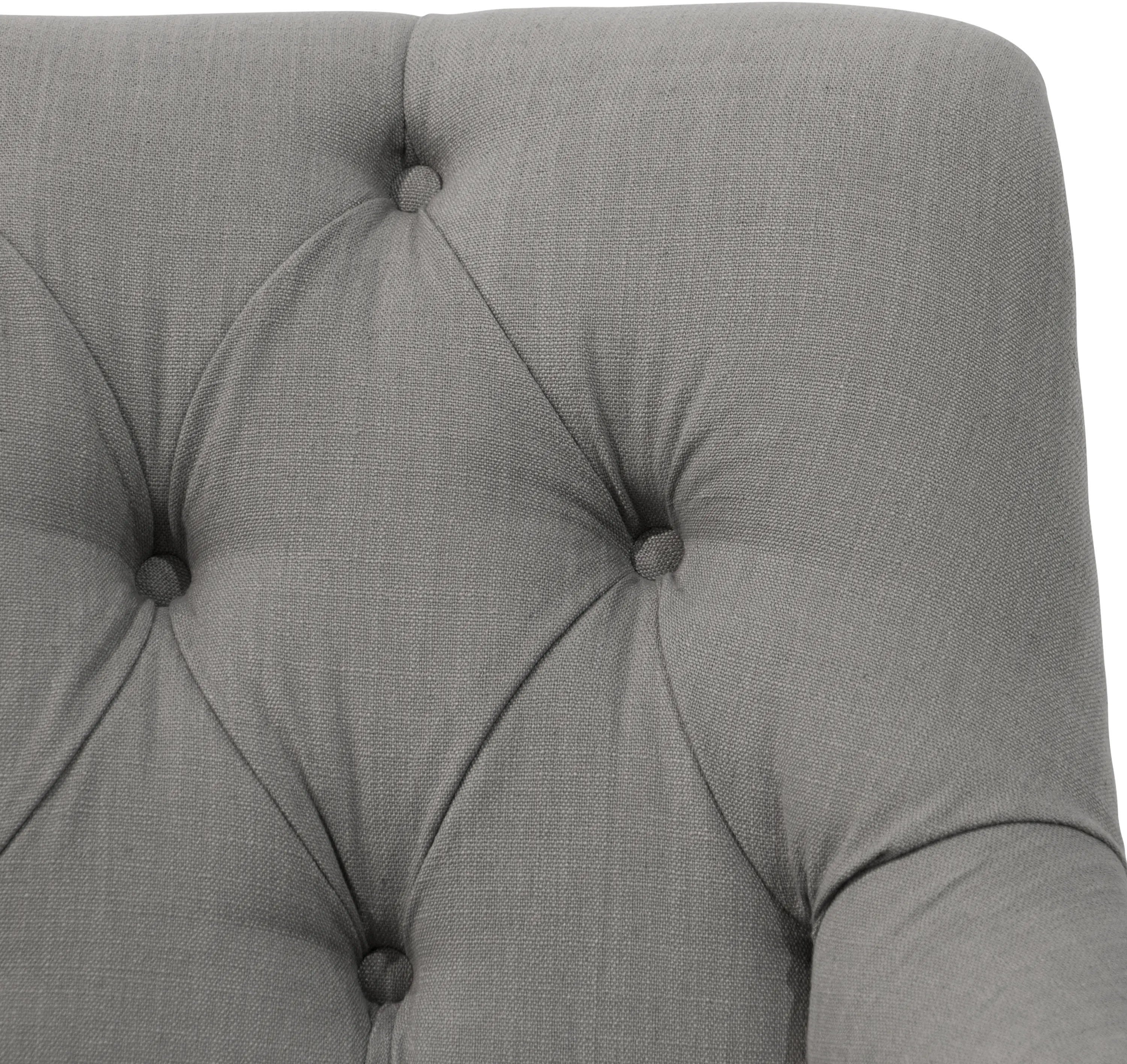 3606LNNGR Grey Tufted Settee-4