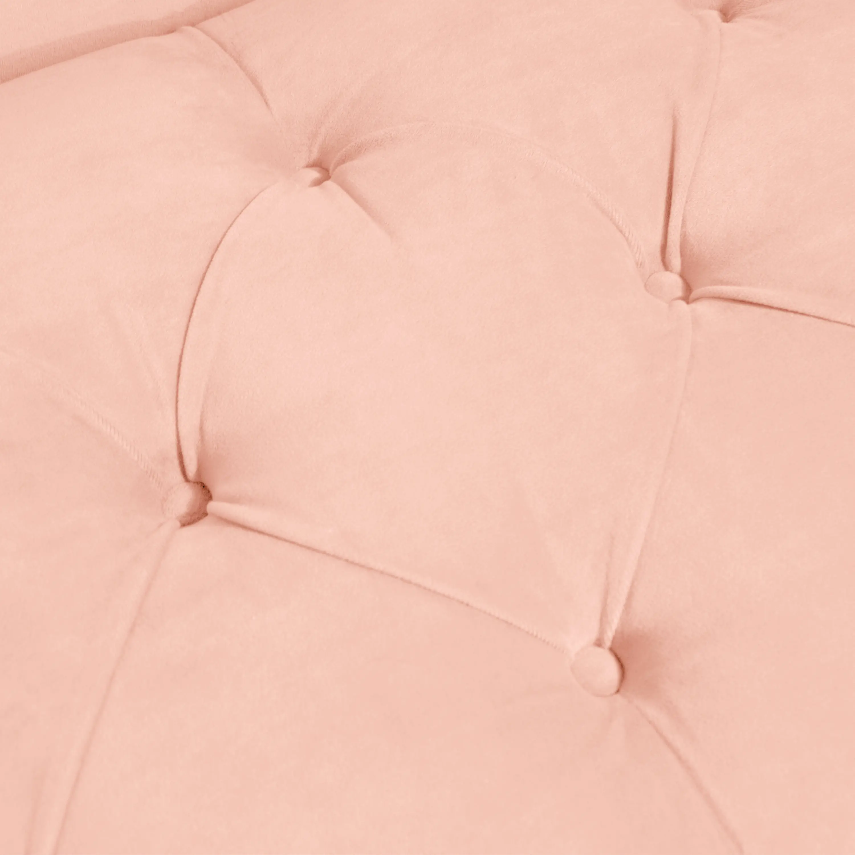 8087VLVTBLSH Traditional Velvet Blush Single Arm Chaise-4