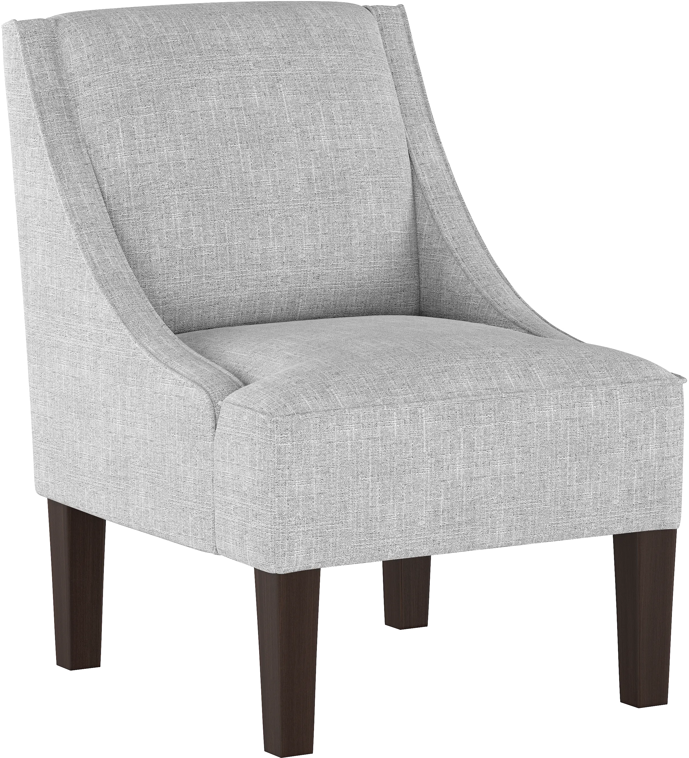 72-1ZMPMC Parker Light Gray Swoop Arm Accent Chair-1