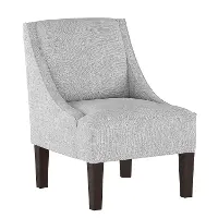 72-1ZMPMC Parker Light Gray Swoop Arm Accent Chair
