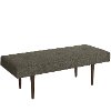548ZMCHR Zuma Charcoal Flat Bench