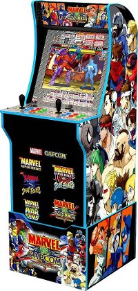 815221022720 Arcade 1Up Marvel vs Capcom Arcade with Riser and Stool-3
