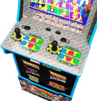815221022720 Arcade 1Up Marvel vs Capcom Arcade with Riser and Stool-4