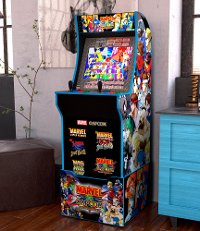 815221022720 Arcade 1Up Marvel vs Capcom Arcade with Riser and Stool-5
