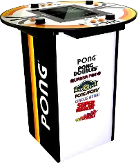 195570000458 Arcade 1UP Pong Pub Table