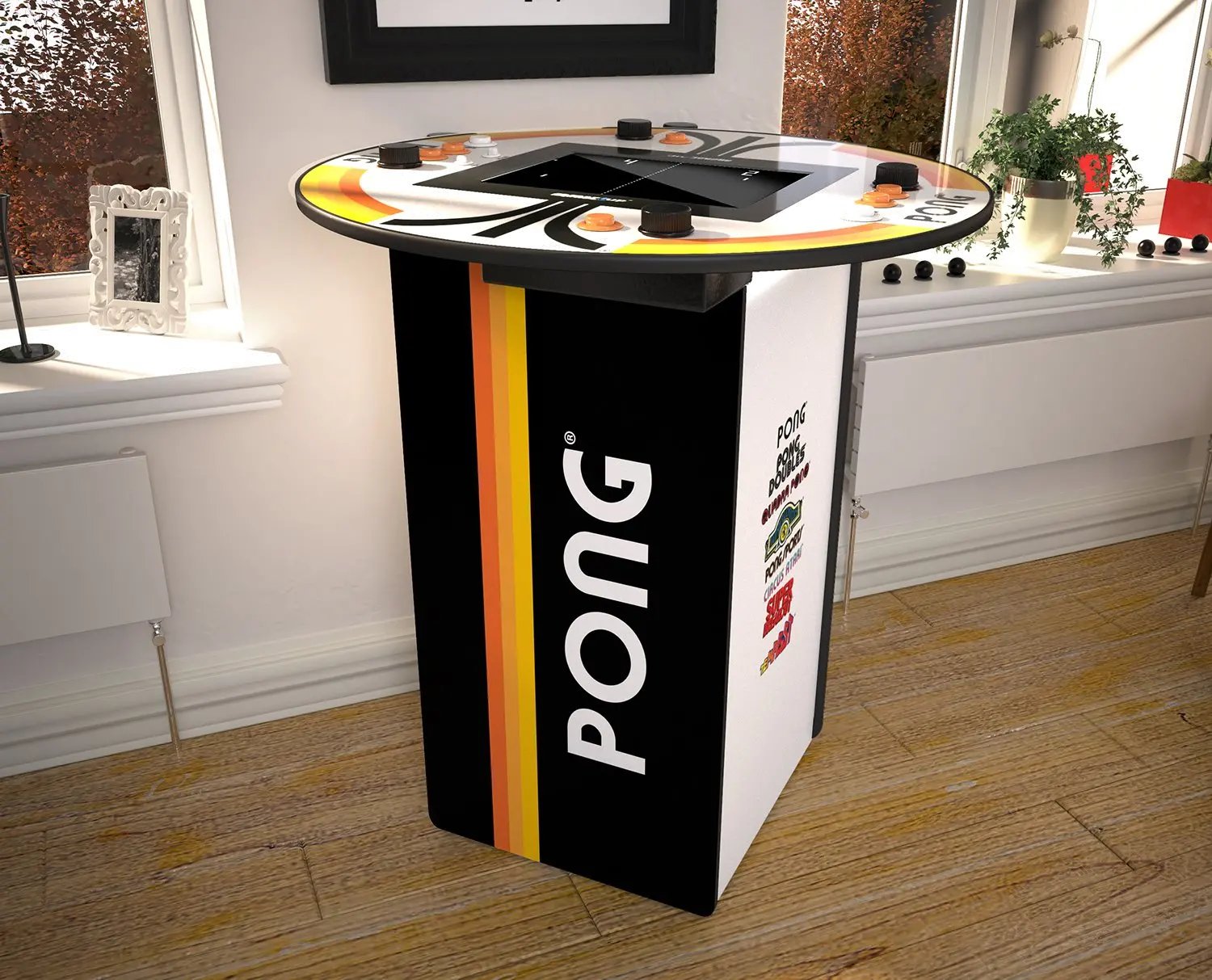 195570000458 Arcade 1UP Pong Pub Table-5