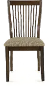 Zoey Brown Slat Back Dining Room Chair