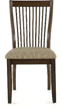 Zoey Mango Wood Slat Back Dining Room Chairs