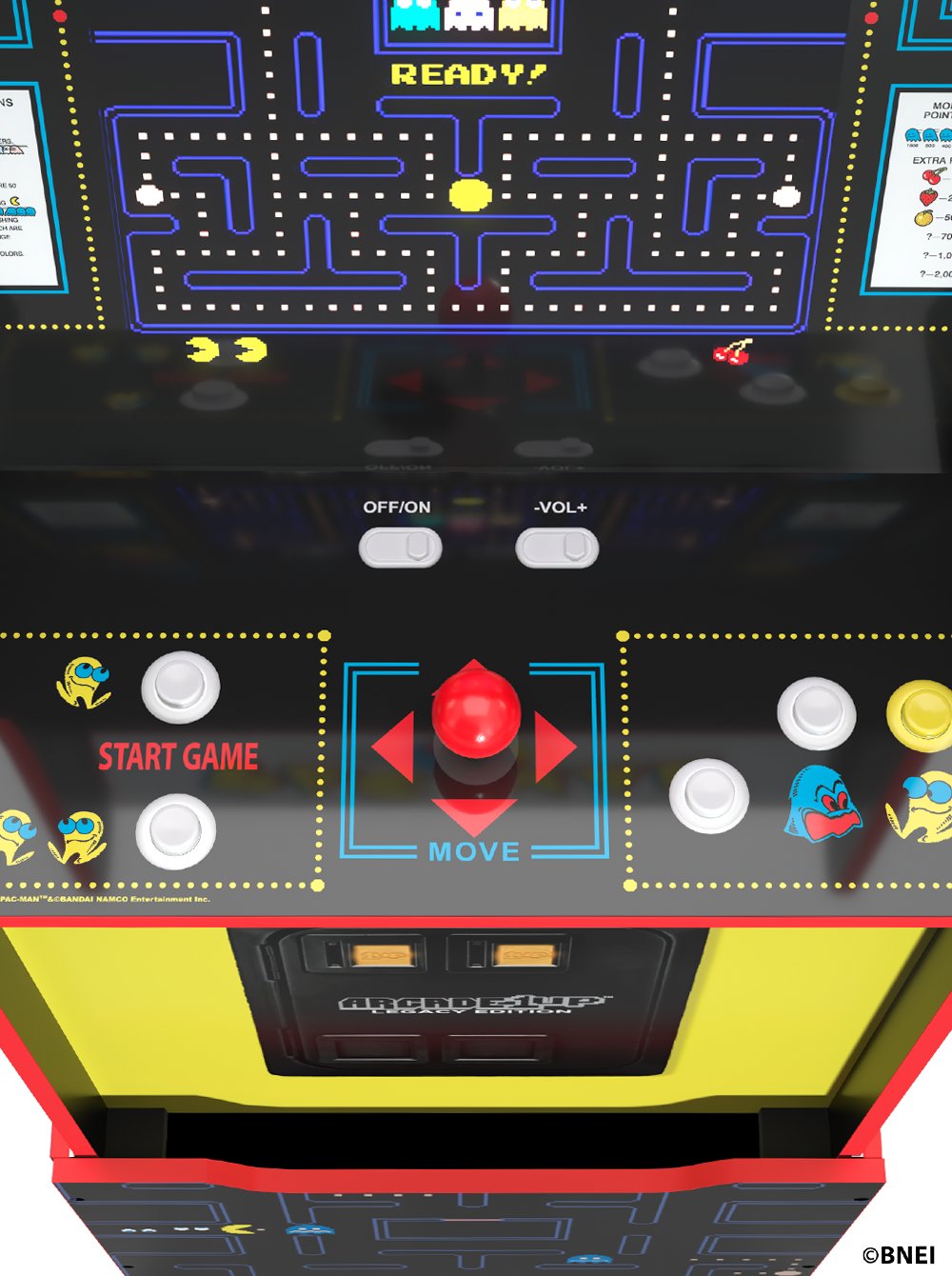 195570000465 Arcade1Up BANDAI NAMCO Entertainment Legacy Edition Arcade Machine-5