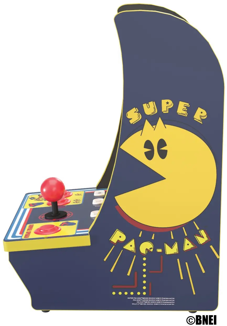 195570004050 Arcade 1Up Super PAC-MAN Counter-cade-3