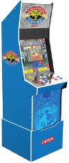 195570001822 Arcade 1UP Street Fighter II Big Blue Arcade Machine