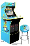 195570001936 Arcade 1UP The Simpsons Arcade Machine with Stool