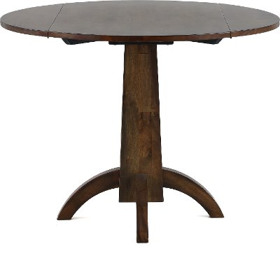 Mango Wood Round Dining Room Table - Zoey