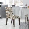 63-6CWNTROGA Cow Natural Dining Chair