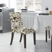 63-6CWNTROGA Cow Natural Dining Chair