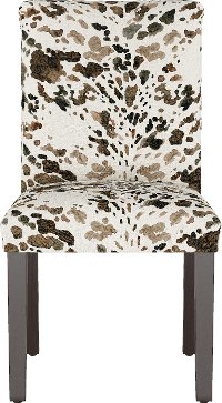 63-6CWNTROGA Cow Natural Dining Chair-2