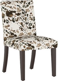 63-6CWNTROGA Cow Natural Dining Chair-3