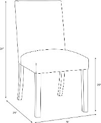 63-6CWNTROGA Cow Natural Dining Chair-8