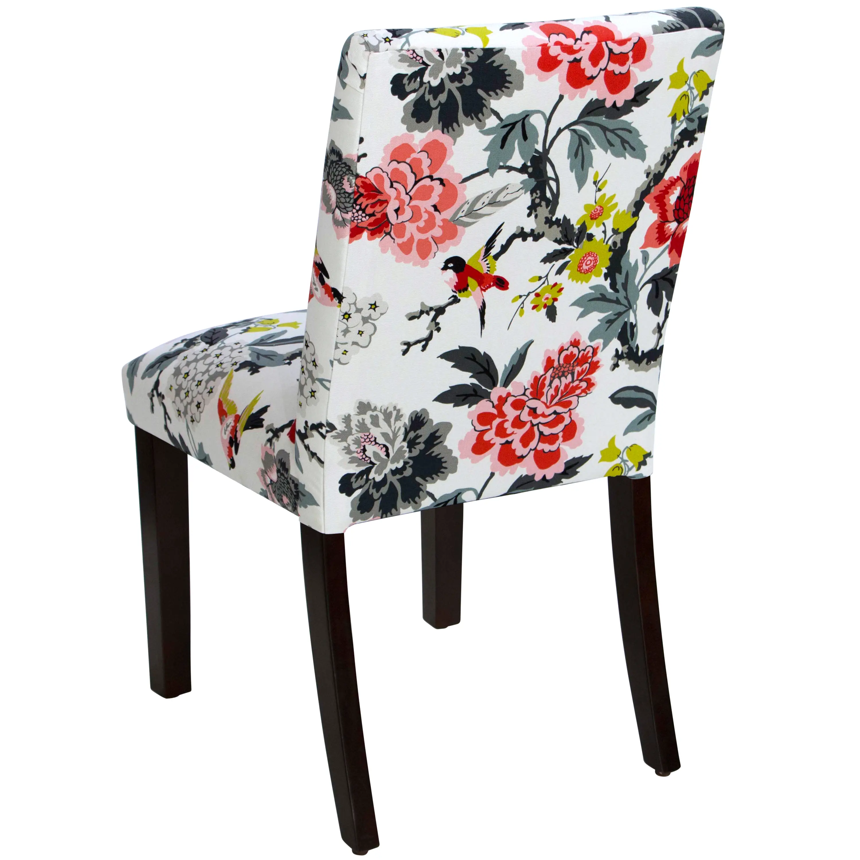 63-6CNDMMNEBN Floral Candid Square Dining Chair-6