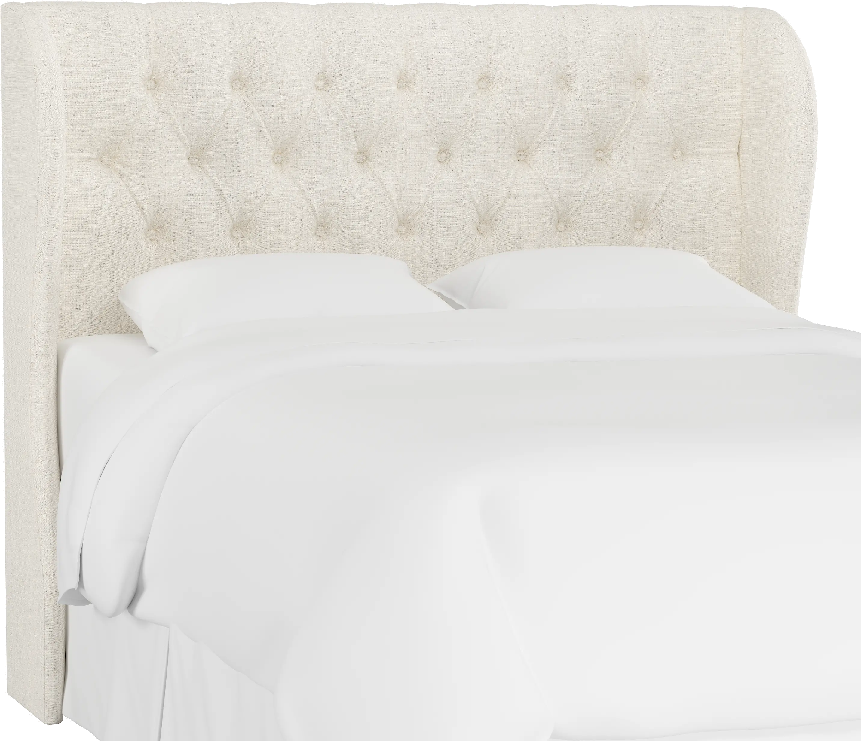 414CLNNTLC California King White Curved Headboard-8